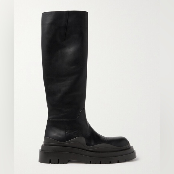 BOTTEGA VENETA Tire High Top Boots 41 /US 10 Womens - Picture 2 of 10